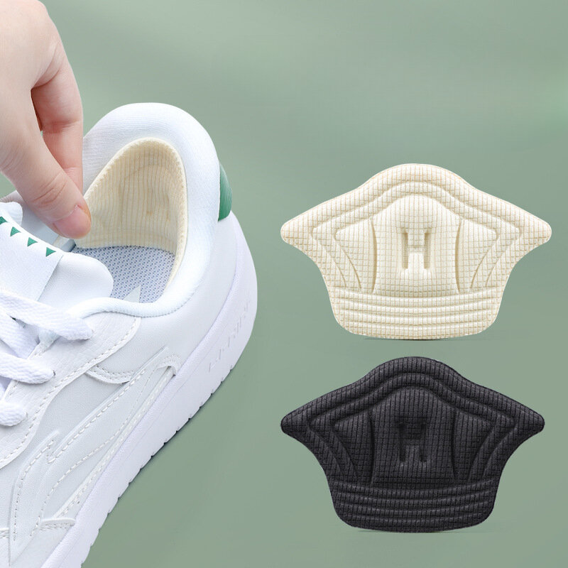 Stiker sepatu กีฬาสำหรับผู้ชายและผู้หญิงป้องกันการลื่นแบบ4D แผ่นรองส้นขนาดความสูง