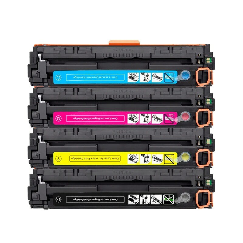 Compatibele Toner Cartridge CB540A CB540 540A 540 CB541A CB542A CB543A 125A voor HP Color LaserJet CP1215 CP1515n CP1518ni CM1312