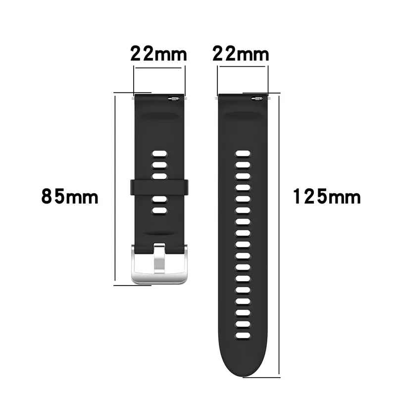 Silicone Strap For YAMAY SW022/IMILAB KW66 Smart Watch Band For Xiaomi Watch Color Sport Color 2