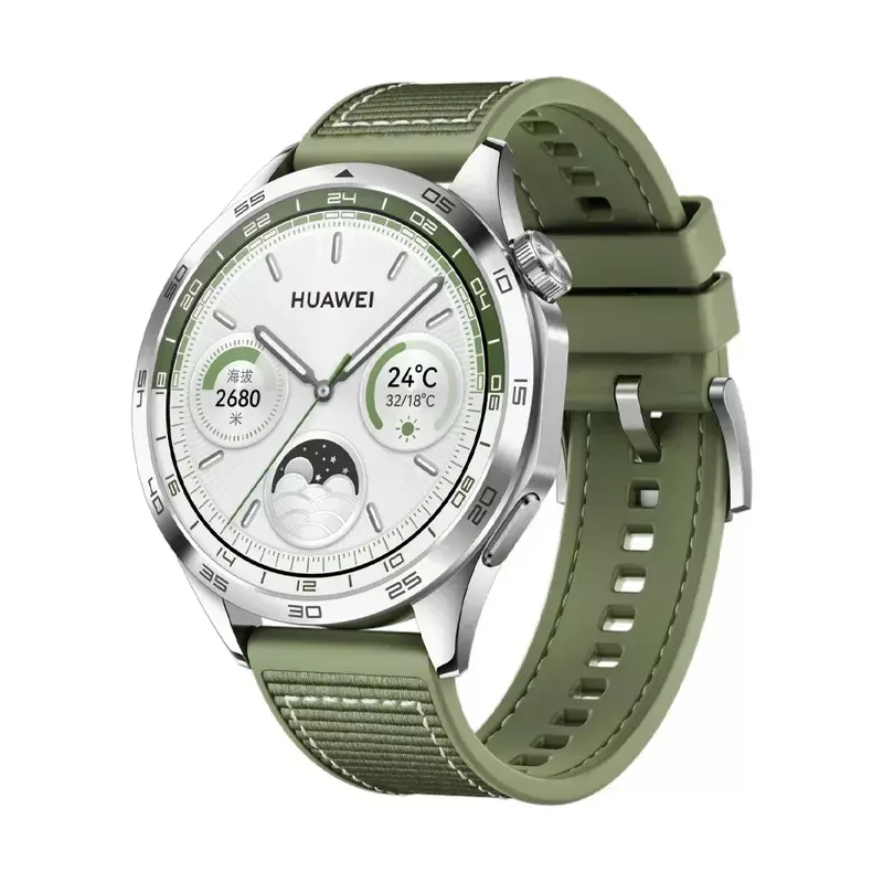 Bracelet en silicone tissé pour Huawei Watch GT4, bracelet Smartwatch Pro, accessoires de ceinture, 22mm, 46mm, 4/3