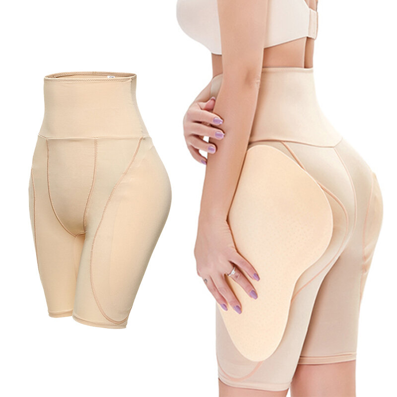 Fake Butt Push Up Women Buttock Padding Panties Waist Trainer Shapewear Hip Enhancer Thigh Trimmer Hip Pad Body Shaper Shorts