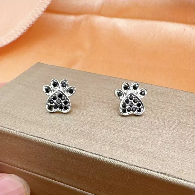Fashion Boho Women Zircon Cat Claw Earrings Cute Girl Couple Jewelry Accessories for Women Birthday Party Anniversary Gift