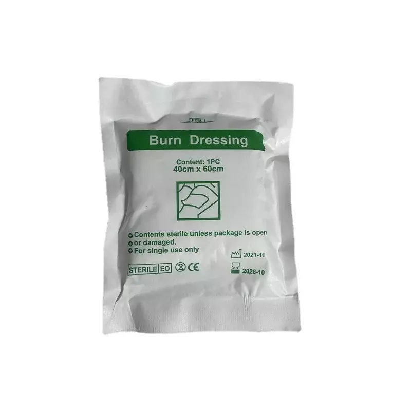 Burn Dressing Sterile Compressed Gauze Scald Pad Wound Care Anti-infection Antibiotic Ointment Gel Burns First Aid Kit