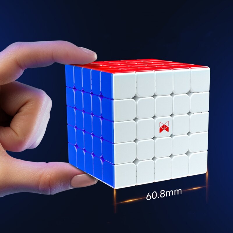 Qiyi Hong 5x5 Cube XMD 5x5 Magic Cube 5Layers Speed Cube Profesjonalne zabawki logiczne dla dzieci Prezent dla dzieci Zabawka UV Cubo