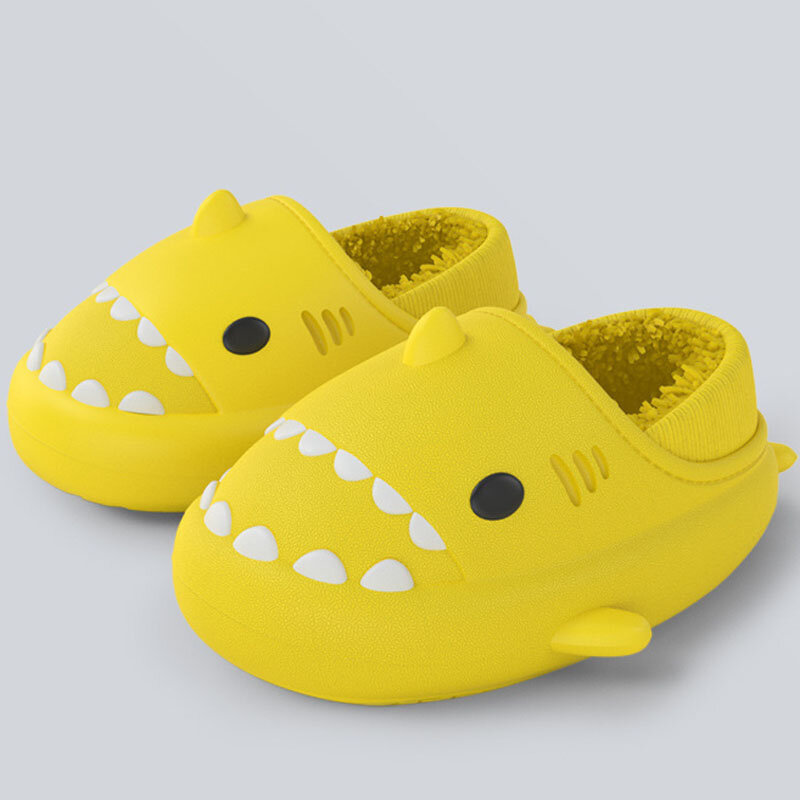 Sandal hiu anak-anak Musim Dingin 2023 sandal jepit anak-anak dalam ruangan sepatu anak perempuan anak laki-laki mewah tahan air sandal bayi CSH1417