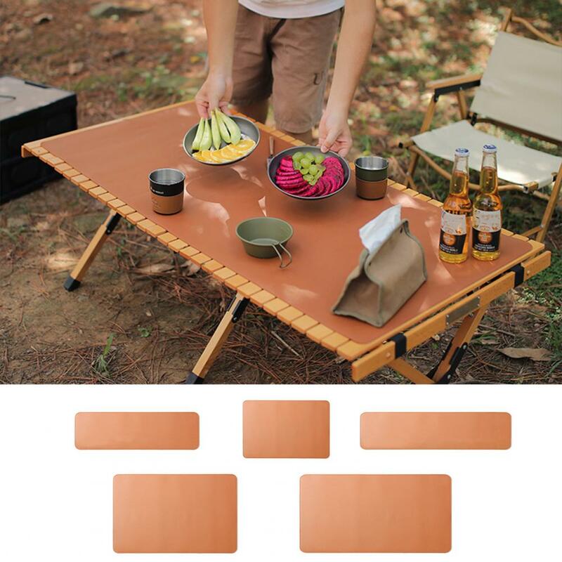 Camping Isolier matte wasserdichte Grill Grill matte hoch temperatur beständige verschleiß feste Tisch matte für Camping einfarbig