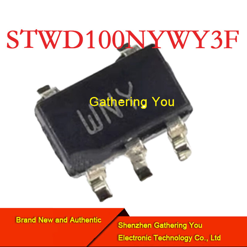 STWD100NYWY3F SOT23-5 Monitoring Circuit Brand New Authentic