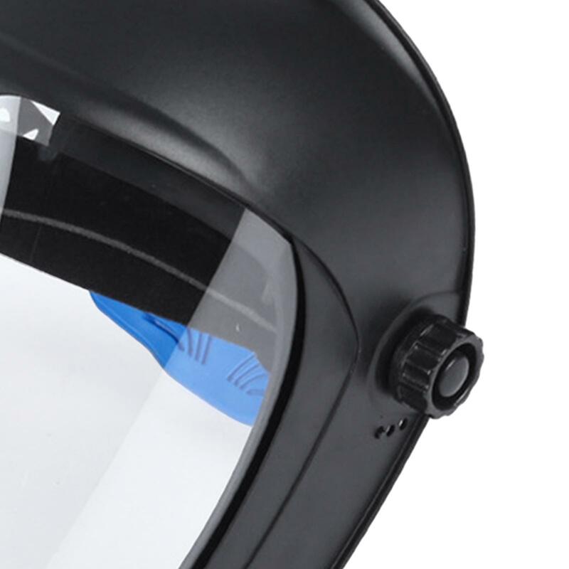Full Face Shield Anti Fog Face Cover Adjustable Reusable Clear Visor Splash Guard for Public Transportation Multifunctional