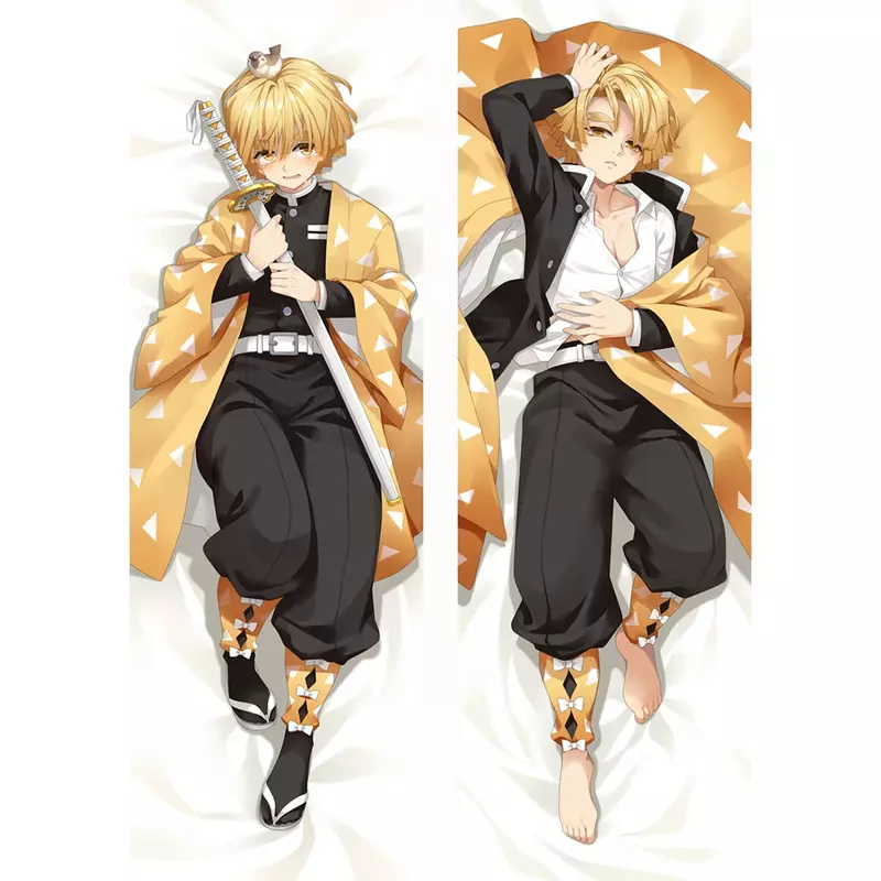 Funda de almohada con estampado de doble cara, cubierta de cuerpo abrazable, Anime, Dakiamkura