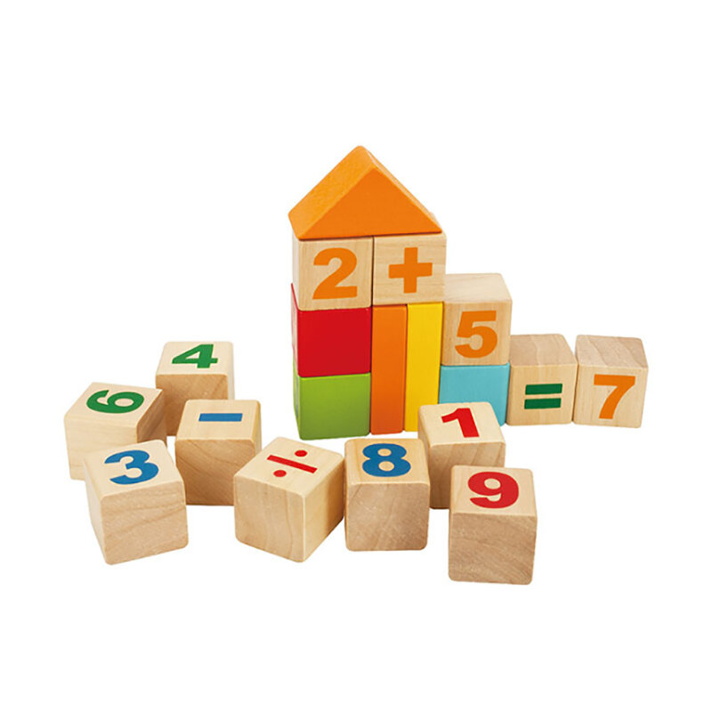 Bambini Classic Building blocchi di legno città fai da te mattoni creativi Bulk educazione prescolare giocattoli per bambini Block regalo di natale