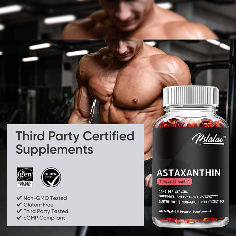 Pslalae Astaxanthin - Promotes Cardiovascular Health and Accelerates Metabolism