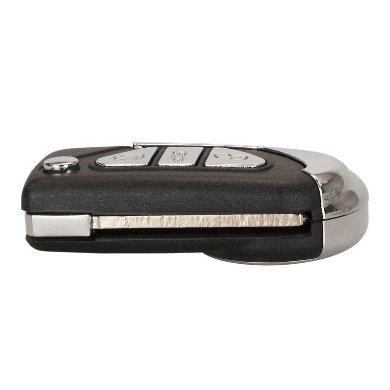 Jingyuqin-Coque de clé de voiture pour cristaux DS3, 2/3 boutons, VA2, lame de clé non coupée, remplacement vierge, boîtier de télécommande, couvercle de porte-clés