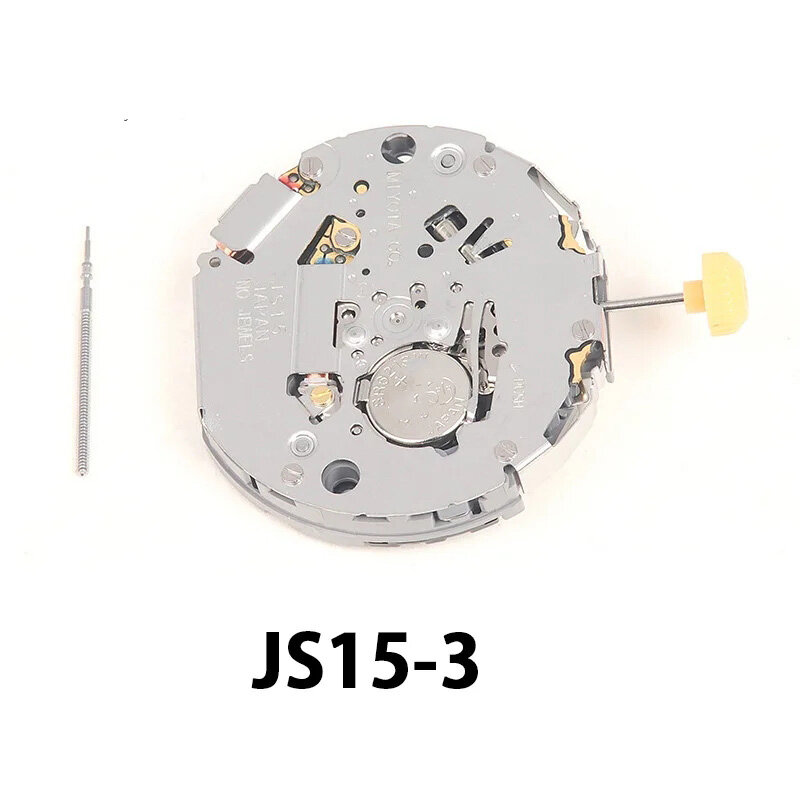 Аксессуары для часов: японский оригинальный многофункциональный кварцевый механизм MIYOTA JS15 с новым стержнем батареи/сердечником