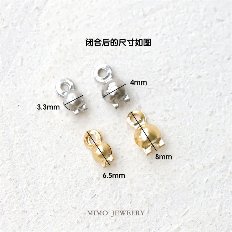 Titanium Steel Foundation Connection Buckle Closure Bag Buckle Double Hanging Buckle Chain DIY Manual Accessory M-043