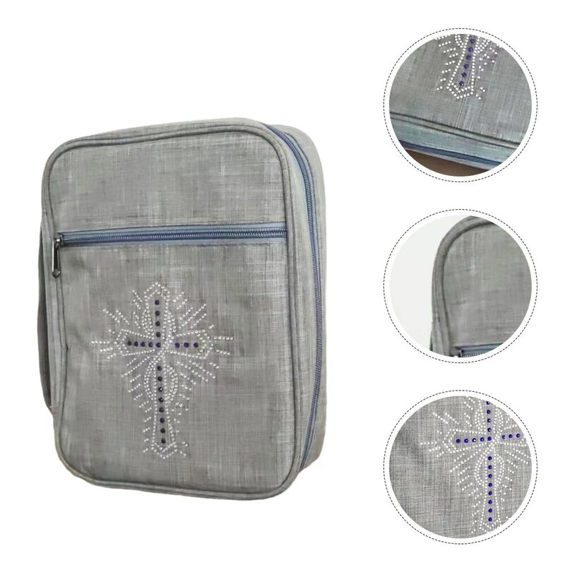 Einkaufstasche Bibel Pack umfasst Handtasche kreative Buch leichte Polyester Test papier Lagerung