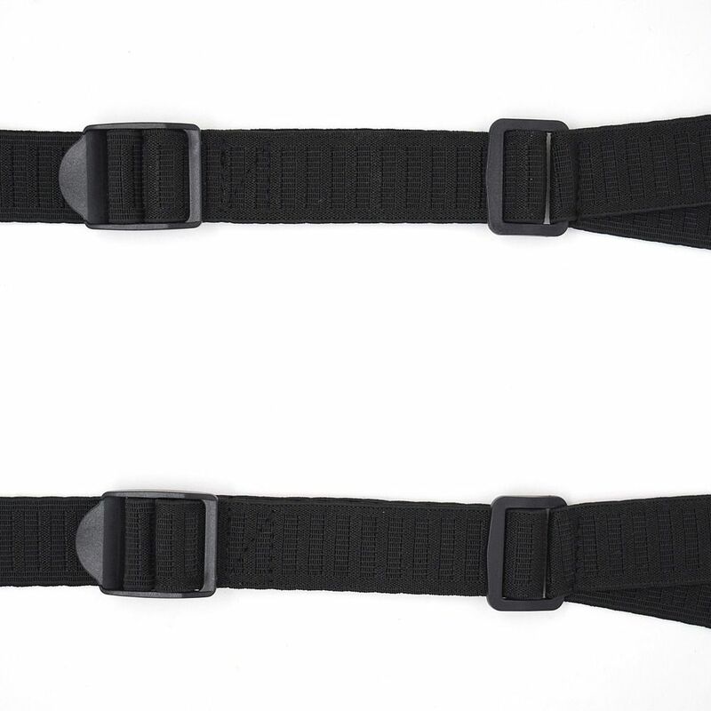 1 pasang pemegang garter kemeja Non-slip, bentuk Y seragam mengunci penjepit suspender pemegang dapat disesuaikan elastis kemeja tetap pria