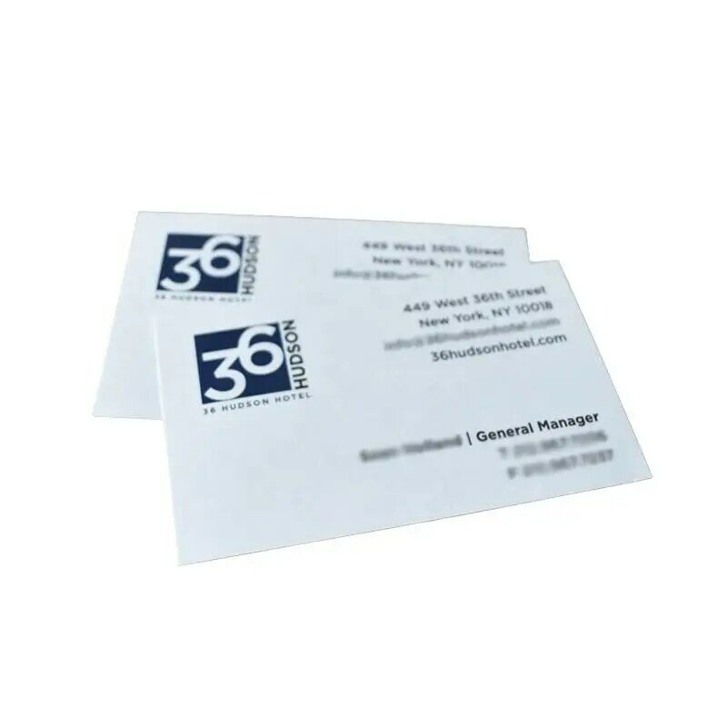 Короткий срок выполнения заказа, индивидуальный дизайн, 300 г/кв. М, бумажная визитная карточка, печать