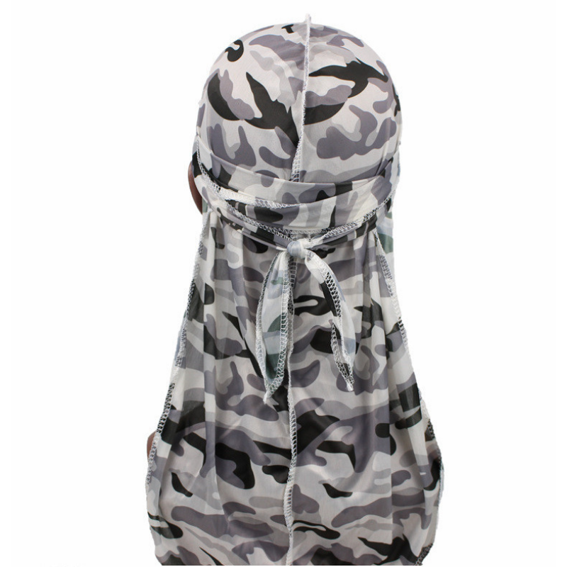 Opvouwbare Camouflageprint Skullies Verstelbare Ademende Zonwering Mutsen Voor Dames Heren Zomer Buitensporten Wandelen