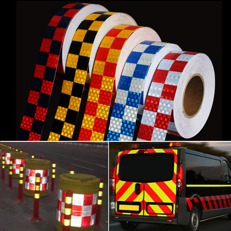 Reflective Safety Stickers for Bicycle, Conspicuity Tape, Warning Tape, Sticker Strip, Bicycle Accessories
