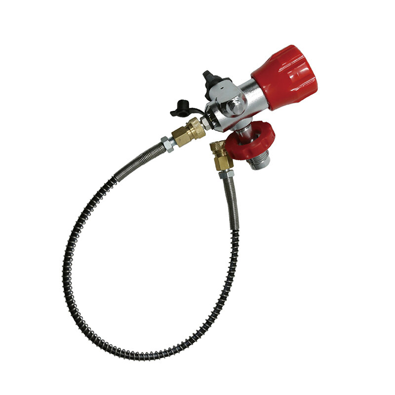 Acecare 300Bar 9L CE Scuba Carbon Cylinder HPA 4500Psi Air Tank Valve and Filing Station M18*1.5 Fire Safety and Diving