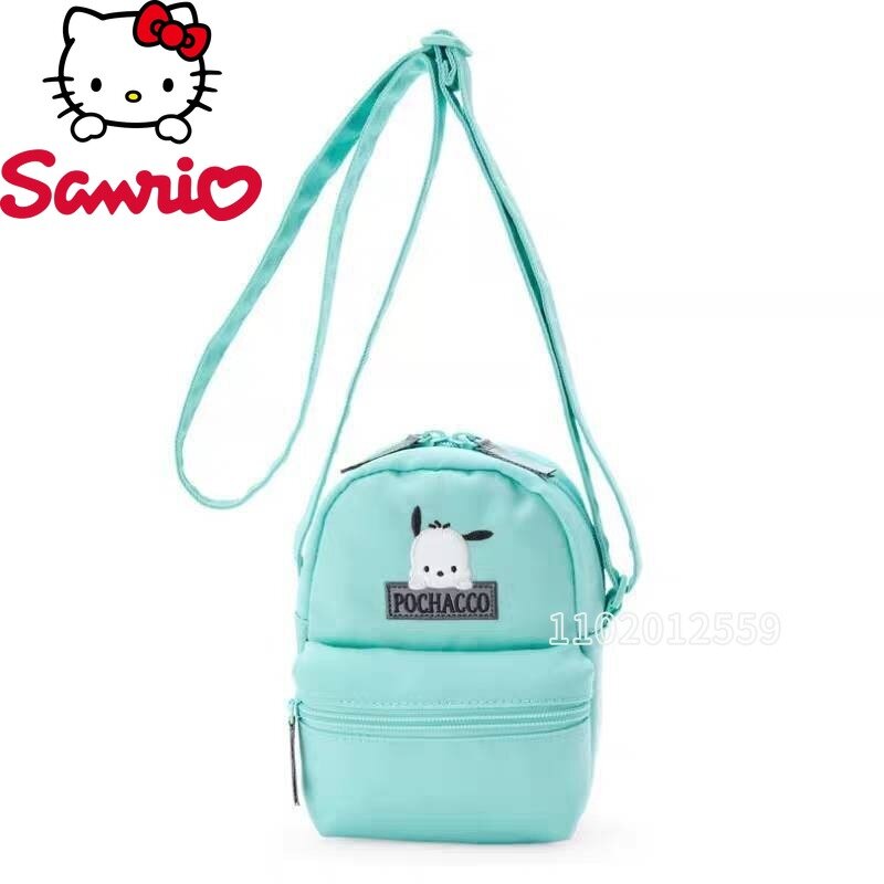 Новая сумка Miniso Kuromi для девочек, роскошная брендовая модная сумка через плечо для девушек, сумка через плечо с мультяшным принтом, мини сумка на одно плечо, высокое качество