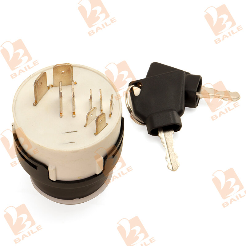 Interruptor de encendido de 9 pies para JCB, 701/80184, 85804674, ELT20-0039, 50988