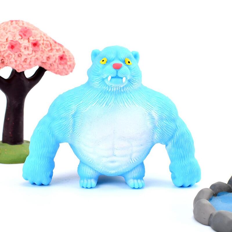 Big Giant Antistress Tiger Fidget Toys Toys Elastic Monkey Funny Tiger Stress Relief Games Mini Toys For Kids Gift