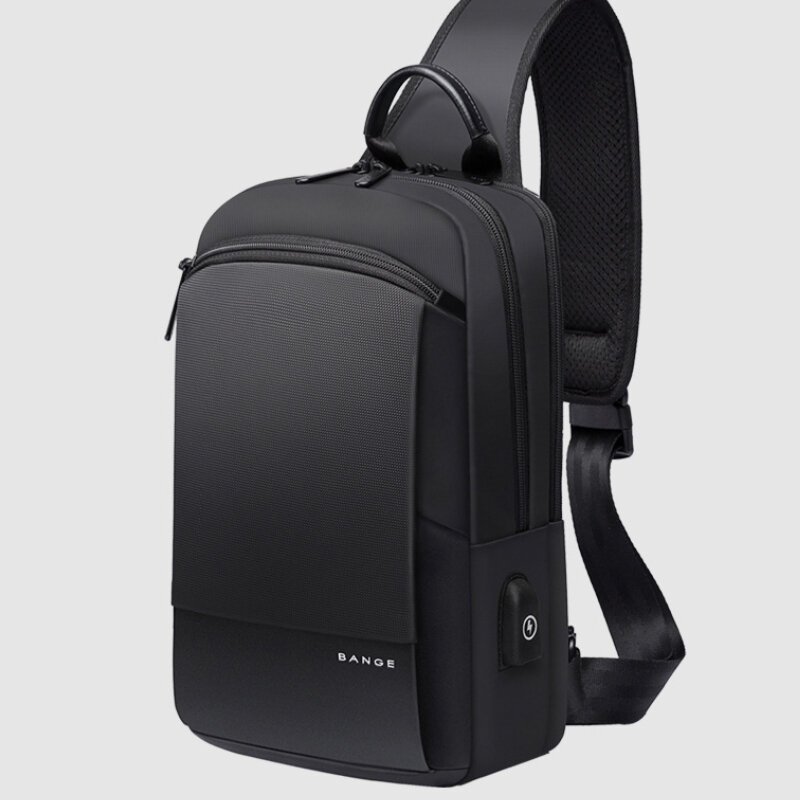 Chikage-メンズチェストバッグ,仕事に行くのに最適な高品質バッグ,韓国のファッション,大きな容量のカジュアルバッグ