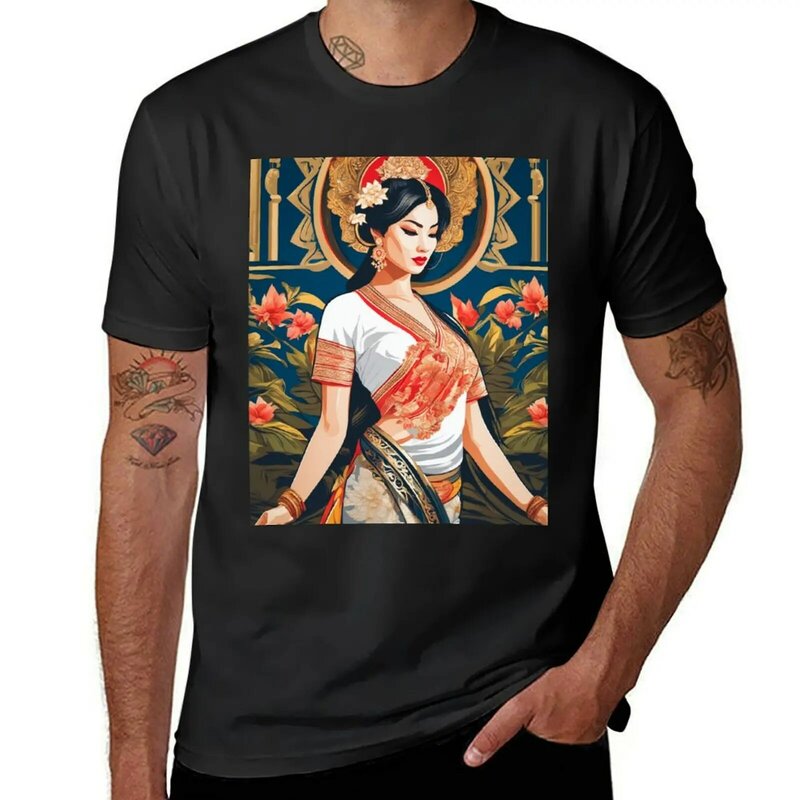 Asian dynasty x009 t-shirt plain estetica abbigliamento grafica sweat t-shirt uomo