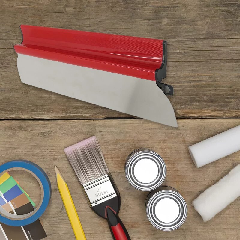 Y1ub espátula flexível portátil pintura ferramenta acabamento pintor reboco faca massa