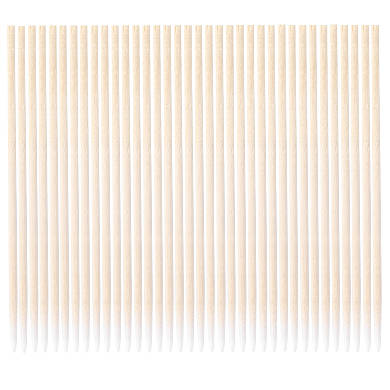 Hisopo de algodón de madera con cabeza puntiaguda, herramienta de limpieza, 400 piezas, 7cm de longitud
