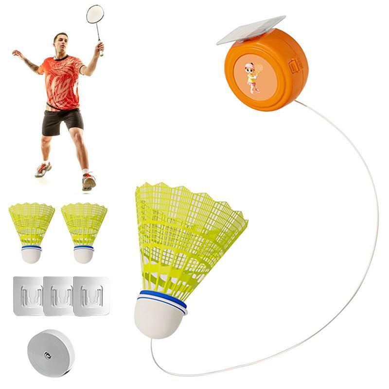 Badminton Training Aid Single-Player Badminton Training Device Badminton Learners Tools For Garden Playgrounds Adminton Courts