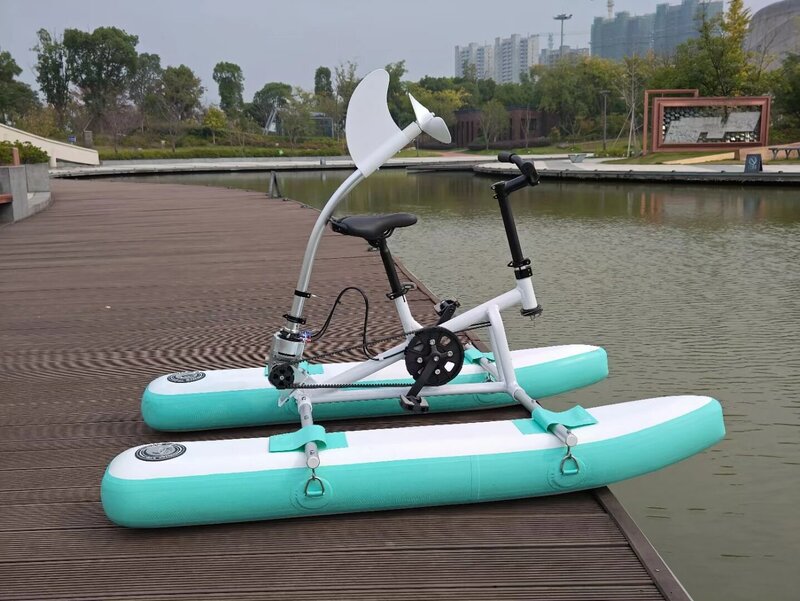 دراجة مائية عائمة قابلة للنفخ للأطفال والمراهقين ، قوارب دواسة ، دراجات مائية ، دراجة مائية للمراهقات ، SPatium