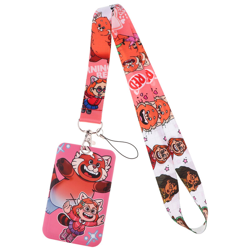KKZ111 Cartoon Stitch Lanyard For Key ID Card Phone Strap USB Badge Holder DIY Hang Rope Lariat Lanyard Jewelry
