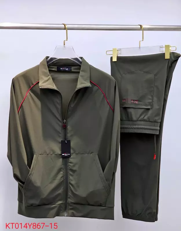 BILLIONAIRE OECHSLI Sportswear set men 2024 new Thin sports Breathable zipper high-quality fashion Casual big size M-4XL