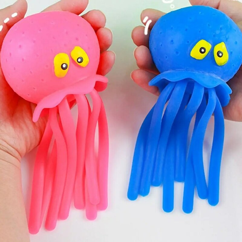Mainan mandi bola air gurita kolam liburan baru untuk anak-anak mainan pereda stres sensorik