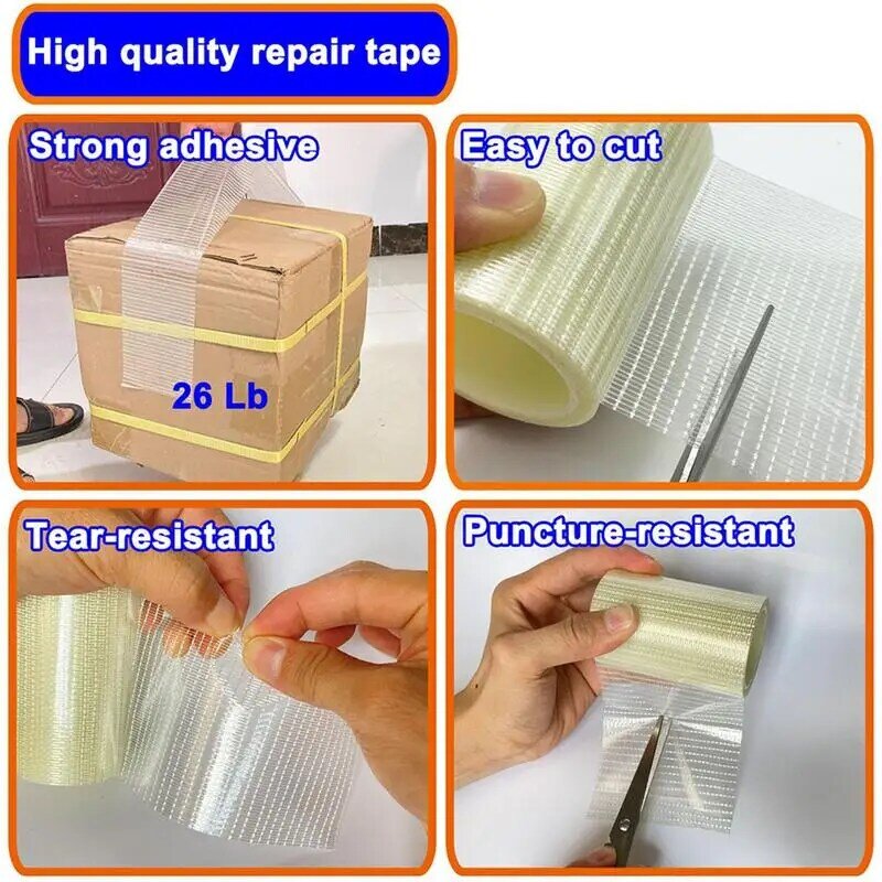 8CM*10/20M Film Repair Tape Waterproof Sealing Tape Tent Repair Patch Strong Awning Repair Tape Adhesive Shed Tape