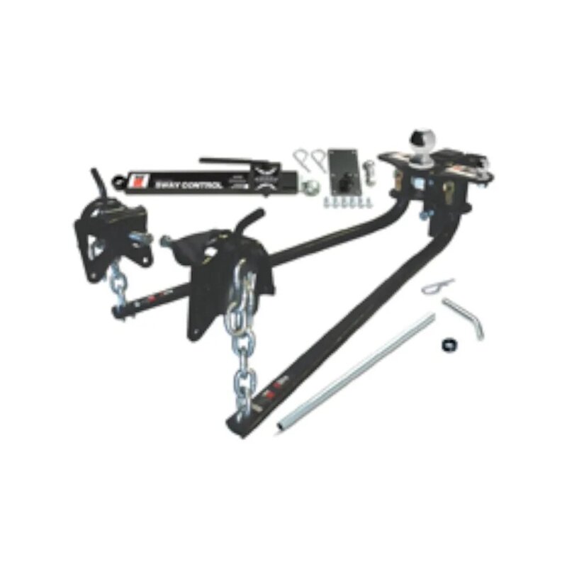 Camco EAZ-Lift Elite 800lb Weight Distribution Hitch Kit with Sway Control (48057)