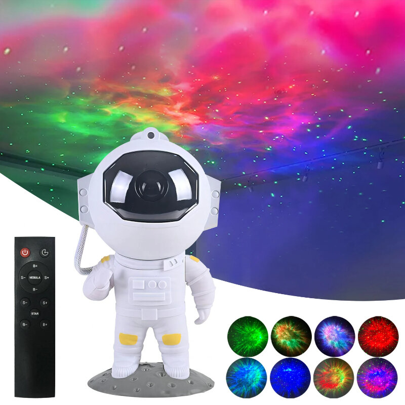 AstronsomStarry Sky Projector Night Light, Galaxy Star Sky, Lampe de projection LED avec télécommande pour chambre d'enfant, décoration de fête à la maison