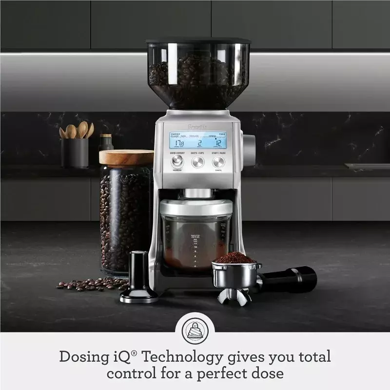 Breville-aço inoxidável moedor inteligente, Pro moedor de café, escovado, BCG820BSS 2.3