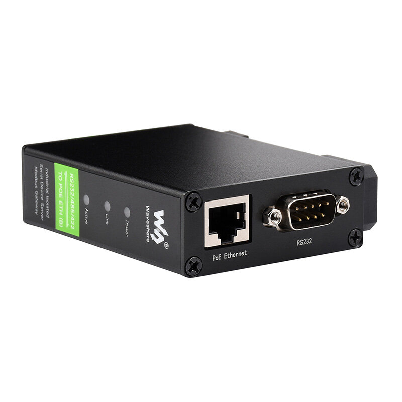 Met Poe Optionele Modbus Mqtt Json Seriële Server Rs485 Rs232 Rs422 Naar Ethernet Tcp/ip Naar Seriële Omvormer