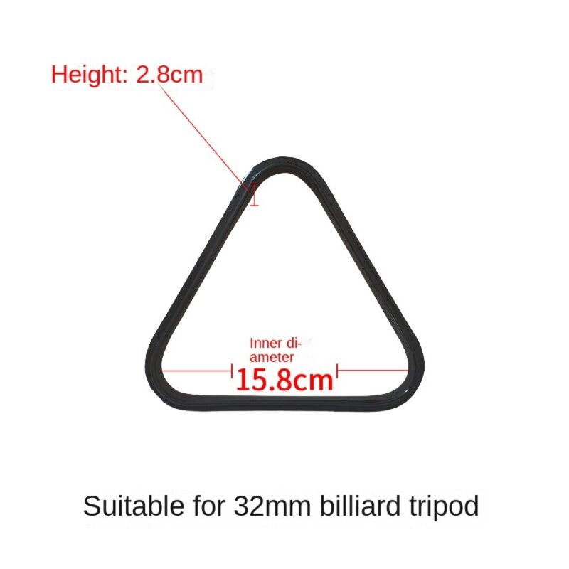 for Playing Snooker Tripod Frame Triangle Shape Billiard Balls Organizer Snooker Table Balls Frame Cue Accessories Positioning