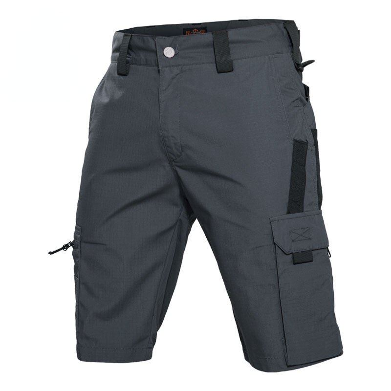 Shorts táticos camuflados masculinos, calça casual respirável, resistente ao desgaste militar, shorts de carga impermeáveis, calças de corrida ao ar livre, verão