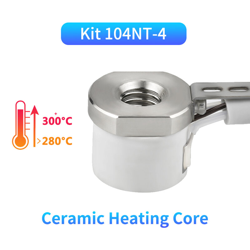 C-H-C 104NT 24V 115W Ceramic Heated Core Pro Kit Quick Heating V6 Throat For Ender 3 DDB Volcano Hotend CR10 Mk3s 3D Printer