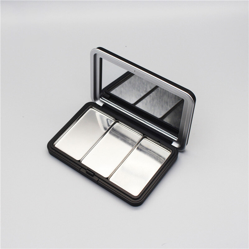 Magnetic Cosmetics Palette DIY Reusable Powder Blusher Glitter Eyeshadow Palette Eye Makeup Storage Tay Dispensing Box Packaging