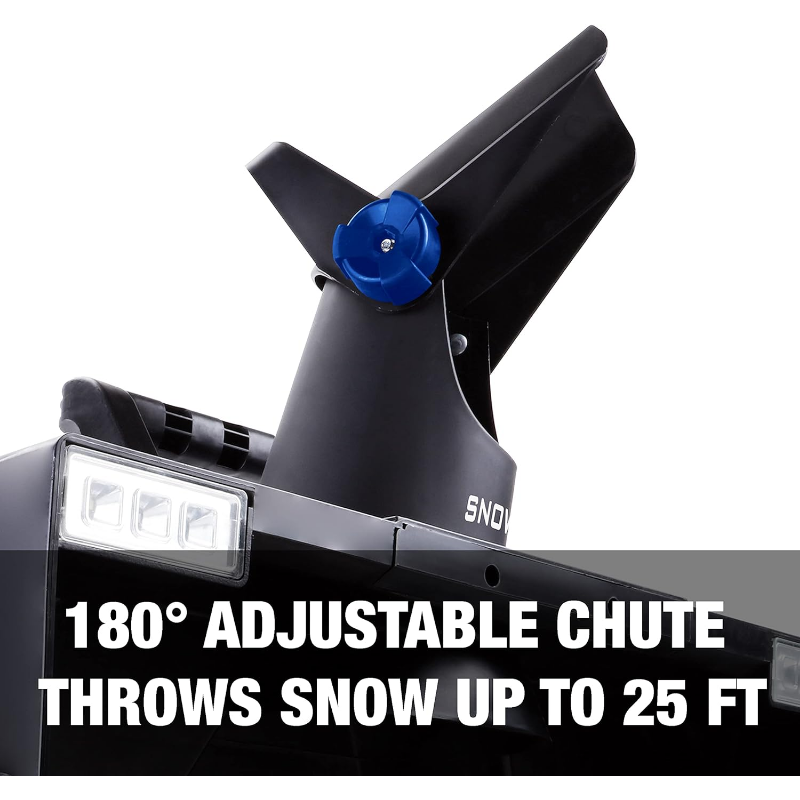 Электрический надувной снегоочиститель с двумя фотовспышками, 22 дюйма, 15 А
