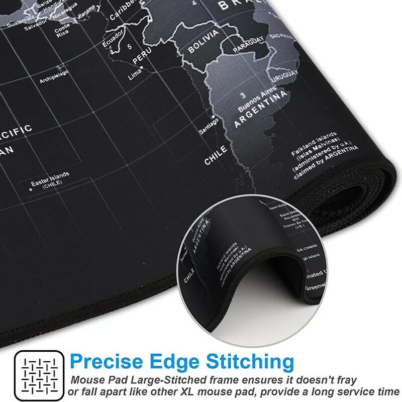 Extra Large Gaming Mouse Pad For Computer Gamer Laptop Notebook Medium Small Keyboard Non-Slip Carpet Mouse Mat Rubber Table Rug