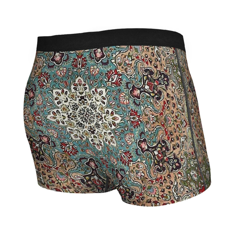 Vintage Antique Persian Carpet Print Man's Boxer Briefs Underwear Bohemian Highly Breathable High Quality Sexy Shorts Gift Idea