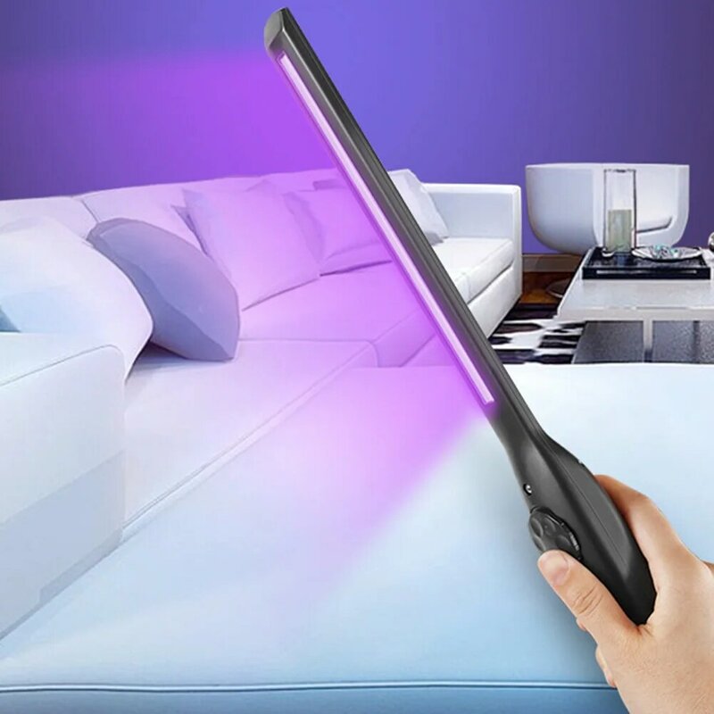 Lámpara de esterilización UV LED, tubo de limpieza germicida, herramienta de mano para el hogar y el Hotel