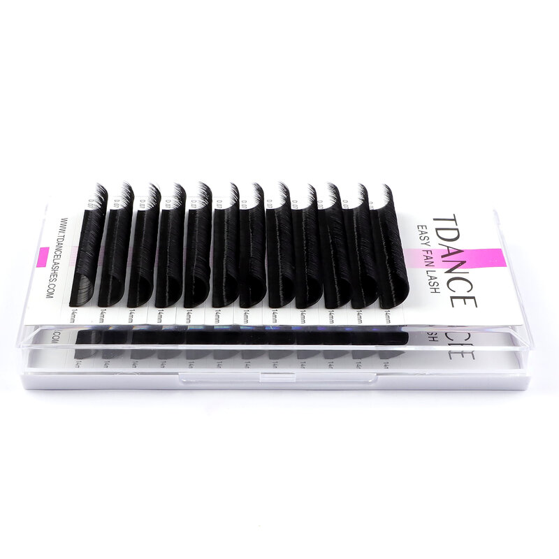 TDANCE Easy  fanning Fast Fan Blooming   Eyelash Extensions  Individual Lashes Automatic High Quality   Flowering Volume Eyelash